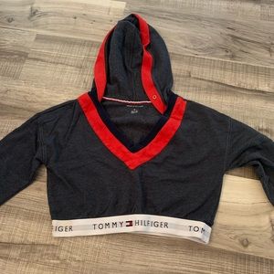 Cropped Tommy Hilfiger hoodie